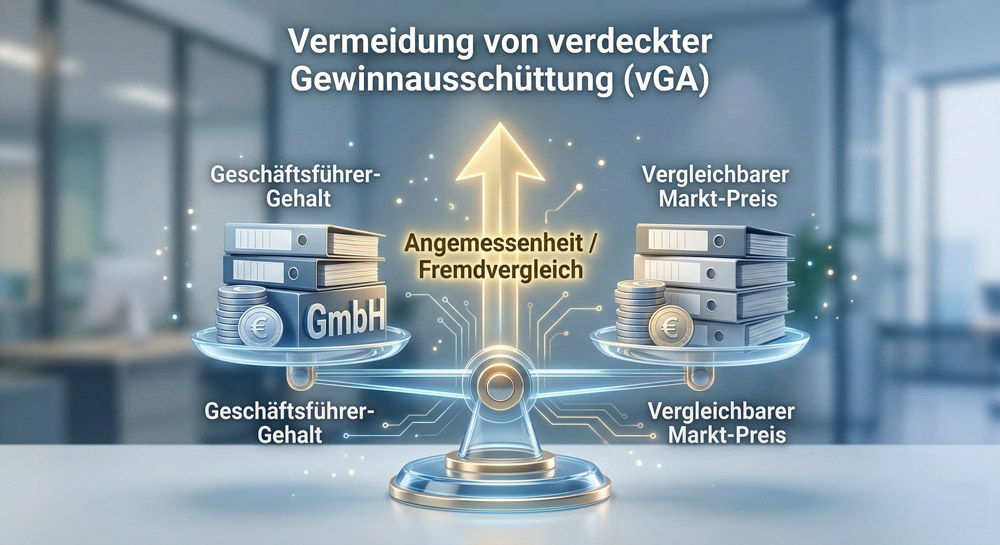Vermeidung von verdeckter Gewinnausschüttung (vGA)