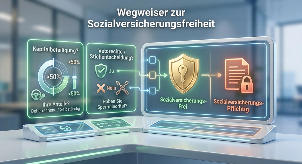 Wegweiser zur Sozialversicherungsfreiheit